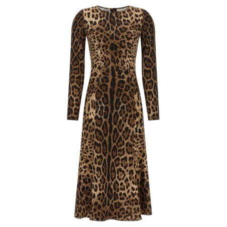 Animal print dress
