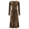 Animal print dress