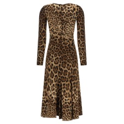 Animal print dress