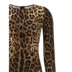 Animal print dress