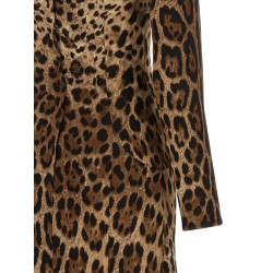 Animal print dress