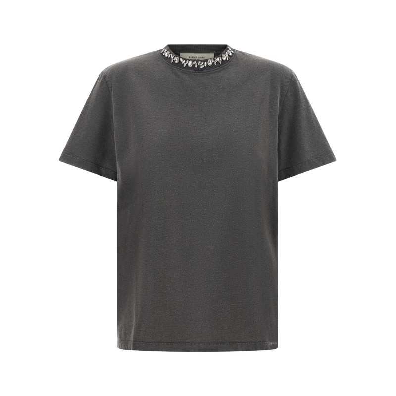 Cabochon crystal t-shirt