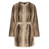 Eco-fur coat