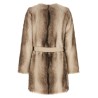 Eco-fur coat