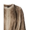 Eco-fur coat
