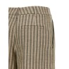 Striped bermuda shorts