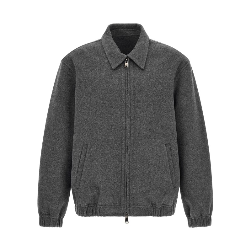 Wool and cashmere jacket