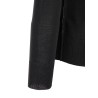 Turtleneck sweater with contrast stitching