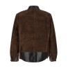 Suede blouson