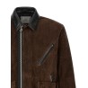 Suede blouson