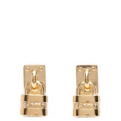 'Paddington' mini padlock earrings