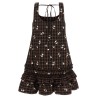'Check Flower' dress