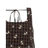 'Check Flower' dress