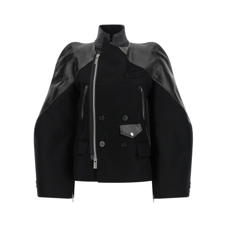 Melton wool jacket