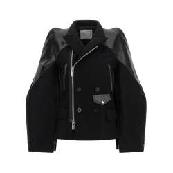 Melton wool jacket