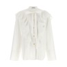 Pleated ruffle shirt