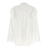 Pleated ruffle shirt