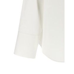Pleated ruffle shirt