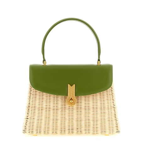 'Queen rattan' handbag