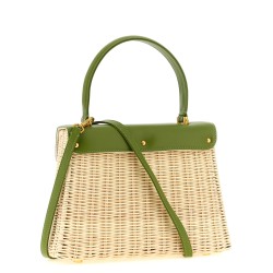 'Queen rattan' handbag