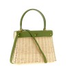 'Queen rattan' handbag