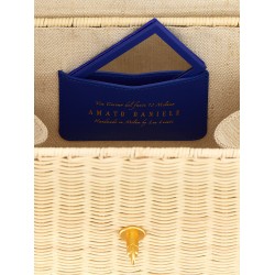 'Queen rattan' handbag