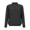 Wool polo shirt 14 microns