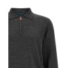 Wool polo shirt 14 microns