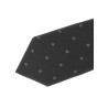 Polka dot silk tie