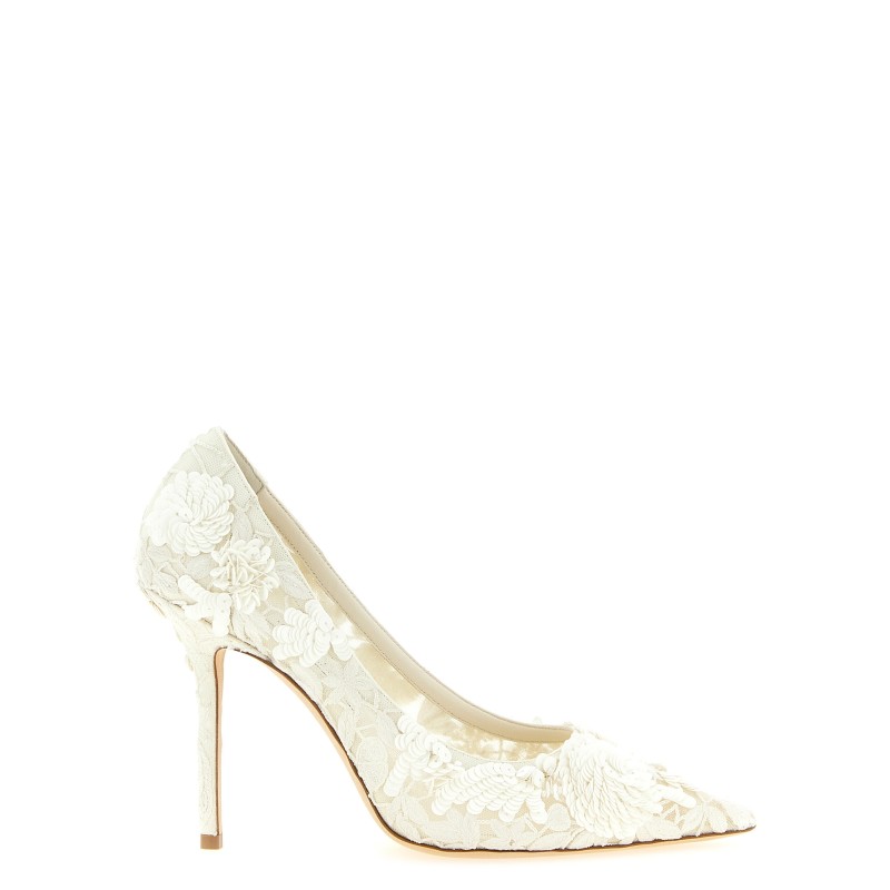 'Love' pumps