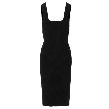 Knit midi dress