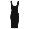 Knit midi dress