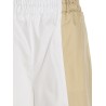 Loose leg two-color pants