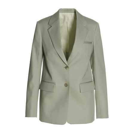 Wool single breast blazer jacket