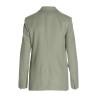 Wool single breast blazer jacket