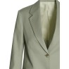 Wool single breast blazer jacket