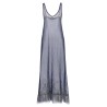 Studded mesh dress