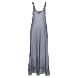 Studded mesh dress
