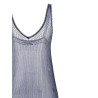 Studded mesh dress