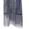 Studded mesh dress