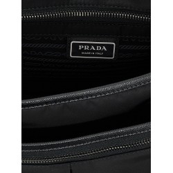Logo nylon crossbody bag