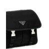 Logo nylon crossbody bag