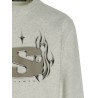 'Chrome Flame' sweatshirt