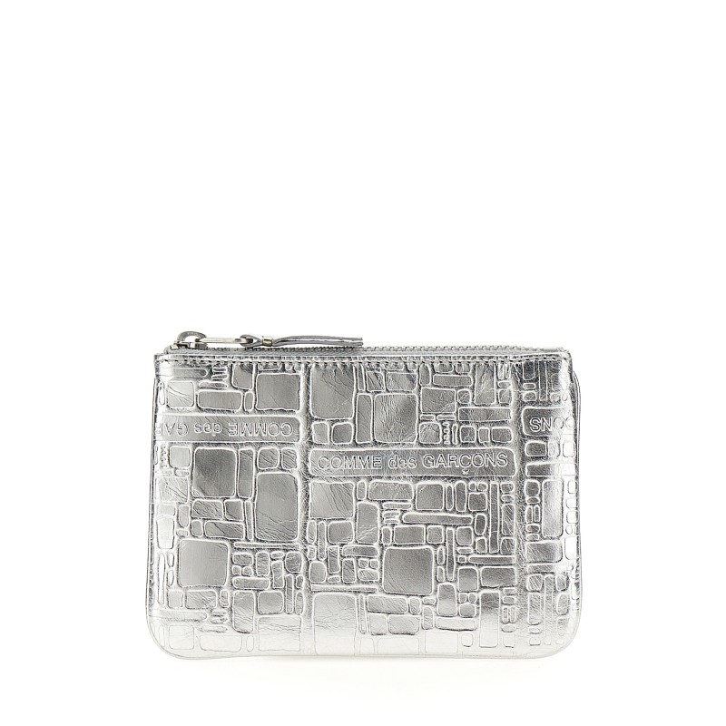 Texture leather wallet