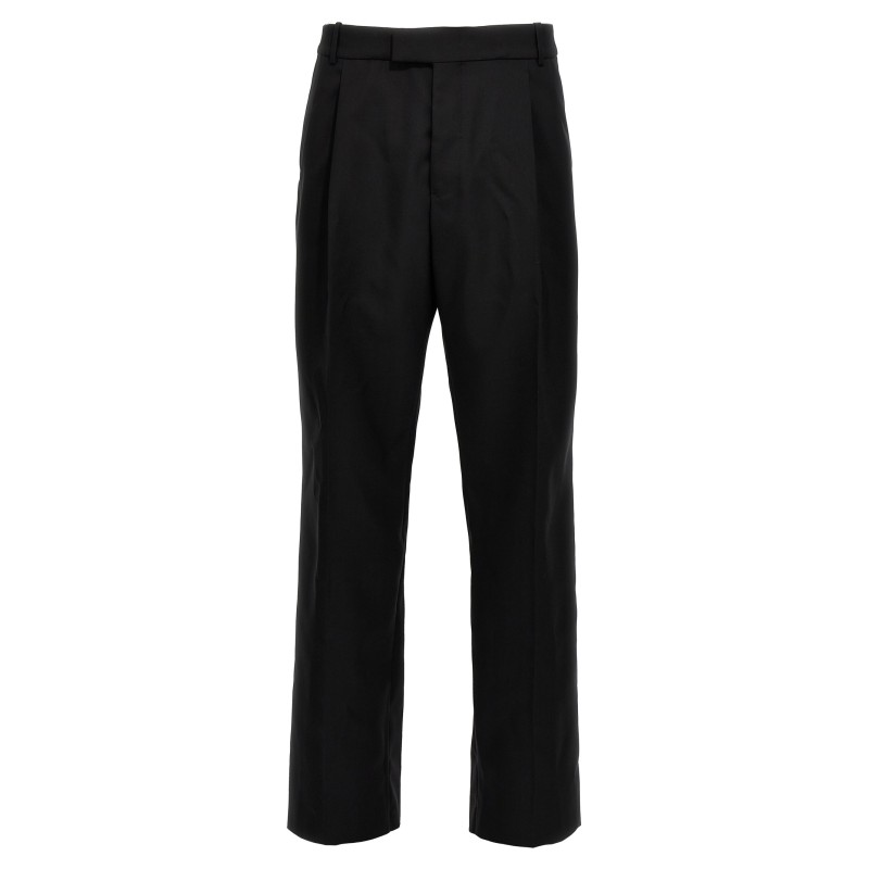 Gabardine wool pants