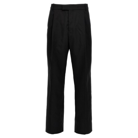 Gabardine wool pants