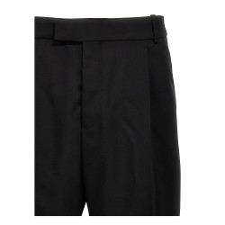 Gabardine wool pants