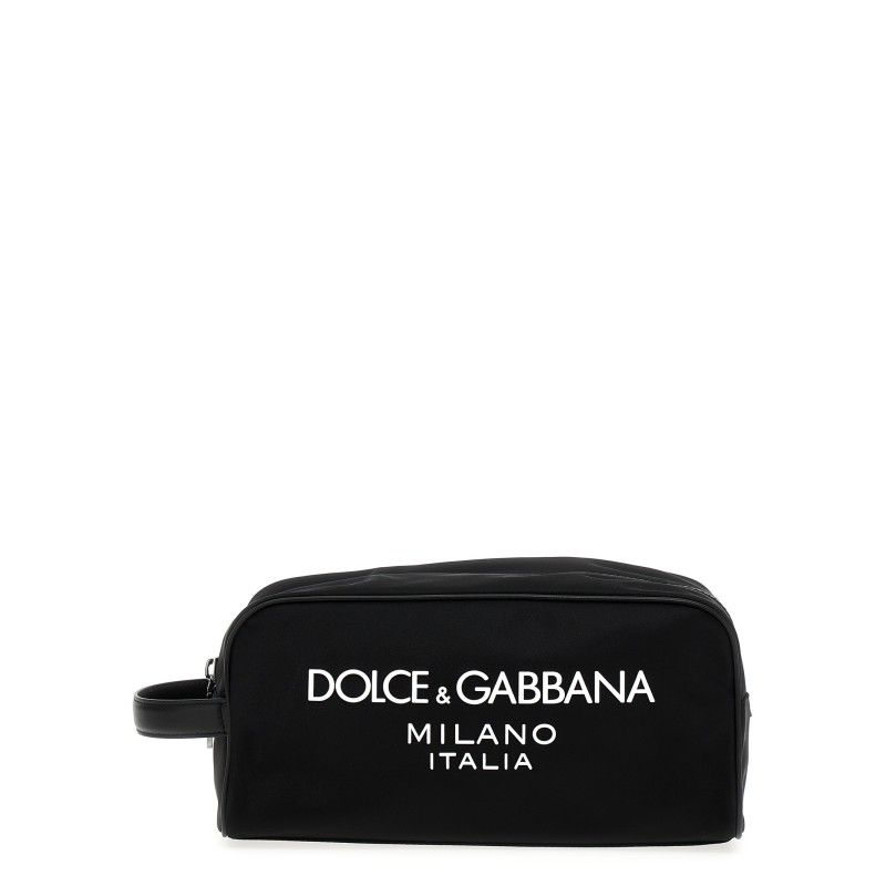 Logo make-up bag