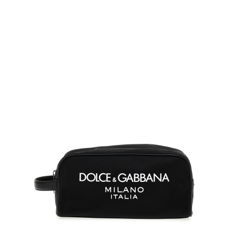Logo make-up bag