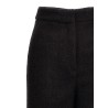 Cropped bouclè pants